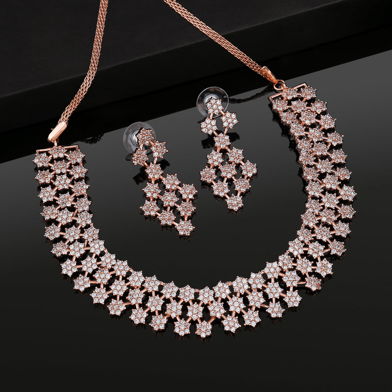 Prouds rose gold necklace Clearance