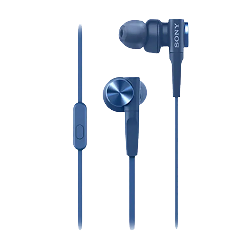 Sony Stereo Headphones MDR-XB55AP/Blue