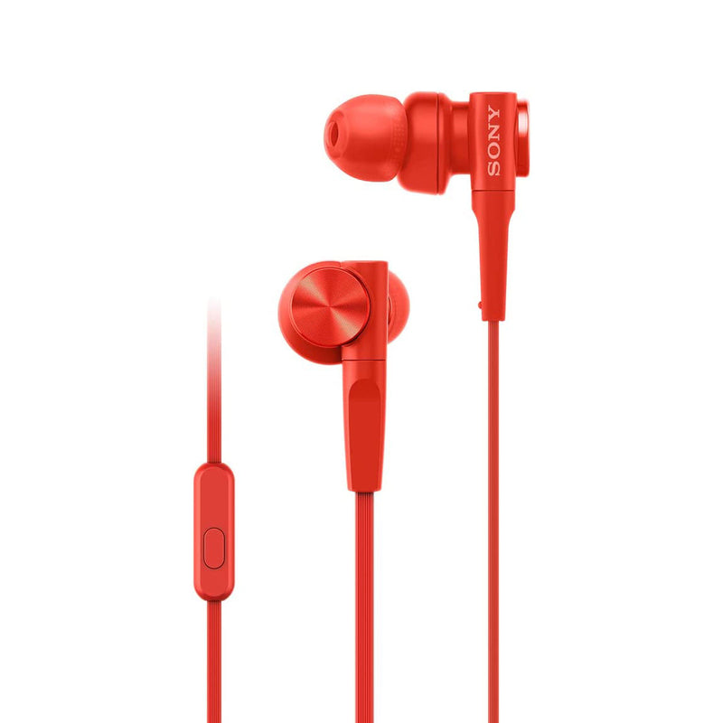 Sony Stereo Headphones MDR-XB55AP/Red