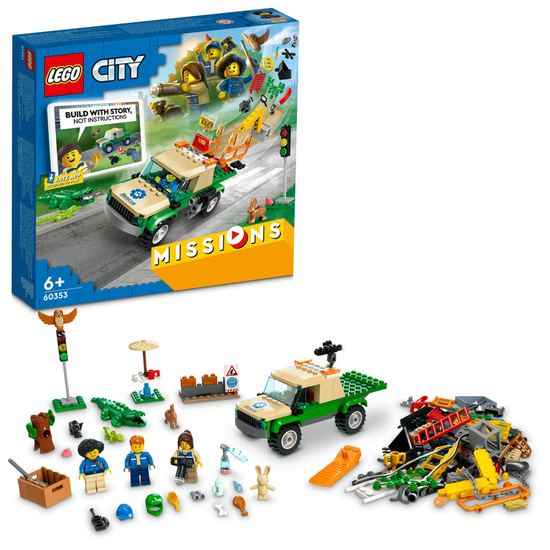 Lego City Missions Wild Animal Rescue Missions
