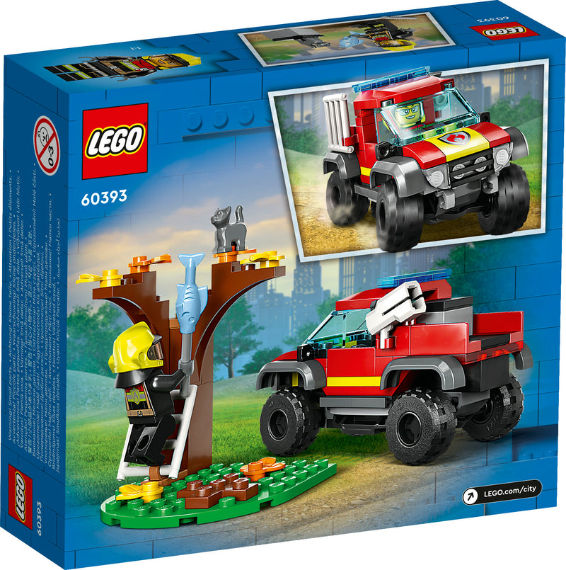 Lego City Fire 4x4 Fire Truck Rescue