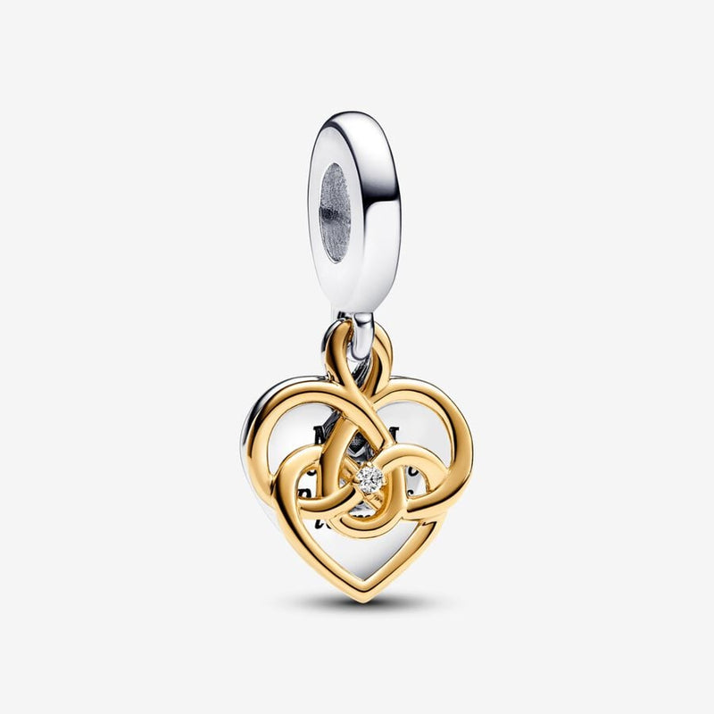 Pandora Sterling Silver Braid & Heart Gift Set