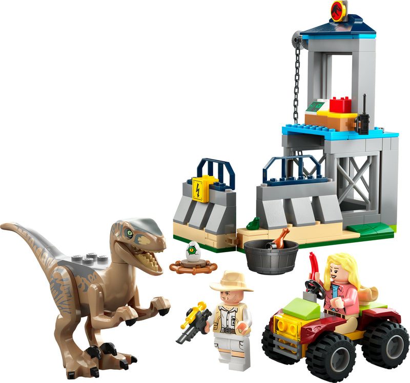 Lego Jurassic World Velociraptor Escape