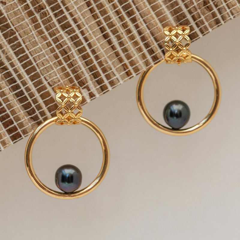Shahana Aaliyah Gold Plated Earrings