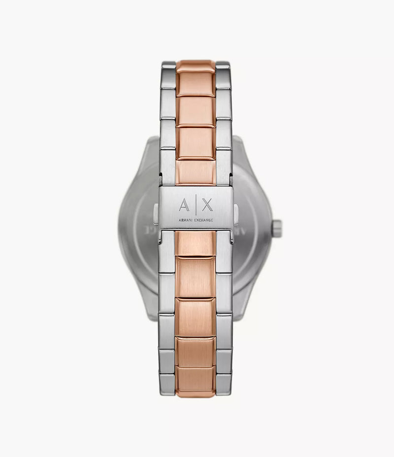 Armani Exchange Multifunction Two-Tone Stainless Steel Watch
