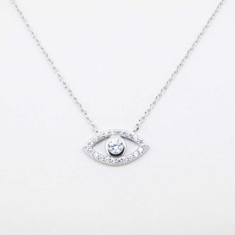 Evil eye necklace prouds Clearance