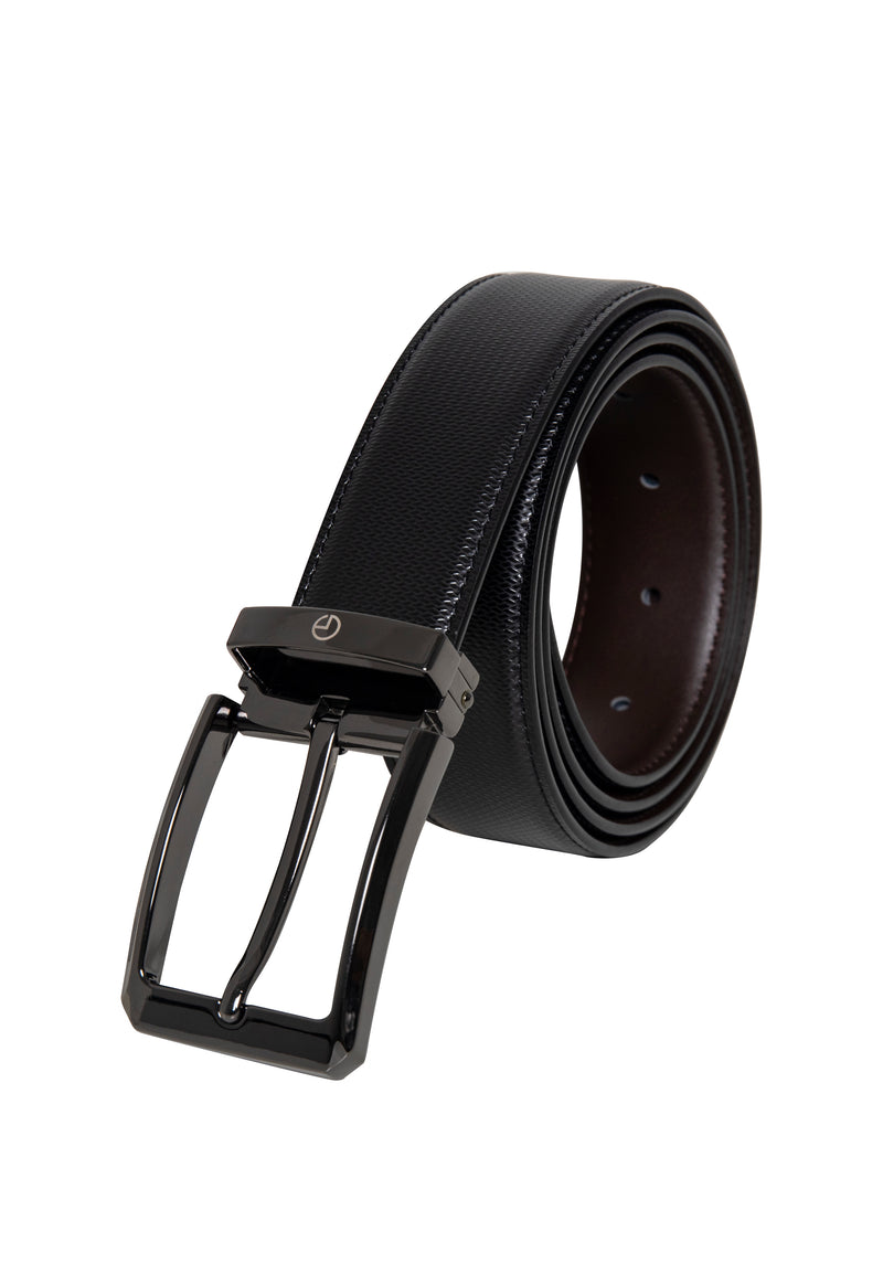 Goldlion Men Auto Lock Genuine Leather Belt