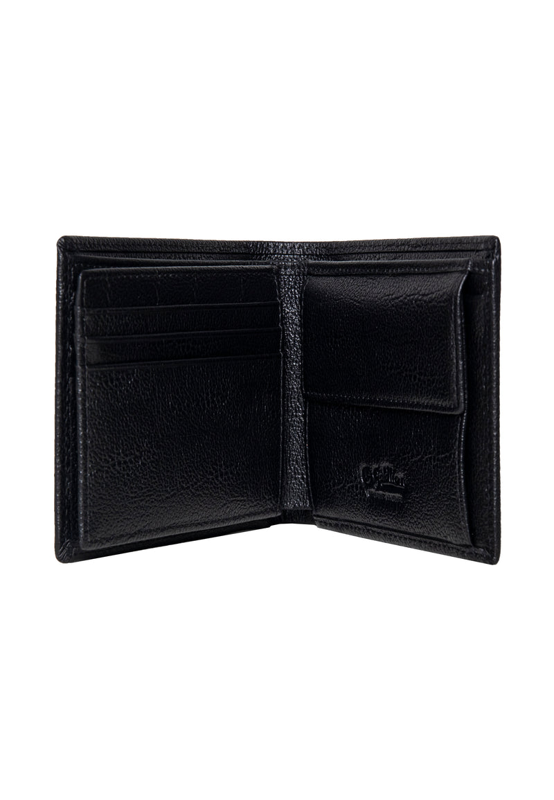 Goldlion Men  (Genuine Leather ) 9 Ccard  Window  Coin Wallet