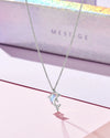 Mestige Little Dolphine Silver Necklace