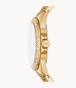 Michael Kors Everest Three-Hand Gold-Tone Stainless
