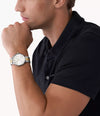 MK Blake Three-Hand Date Two-Tone Stainless Watch