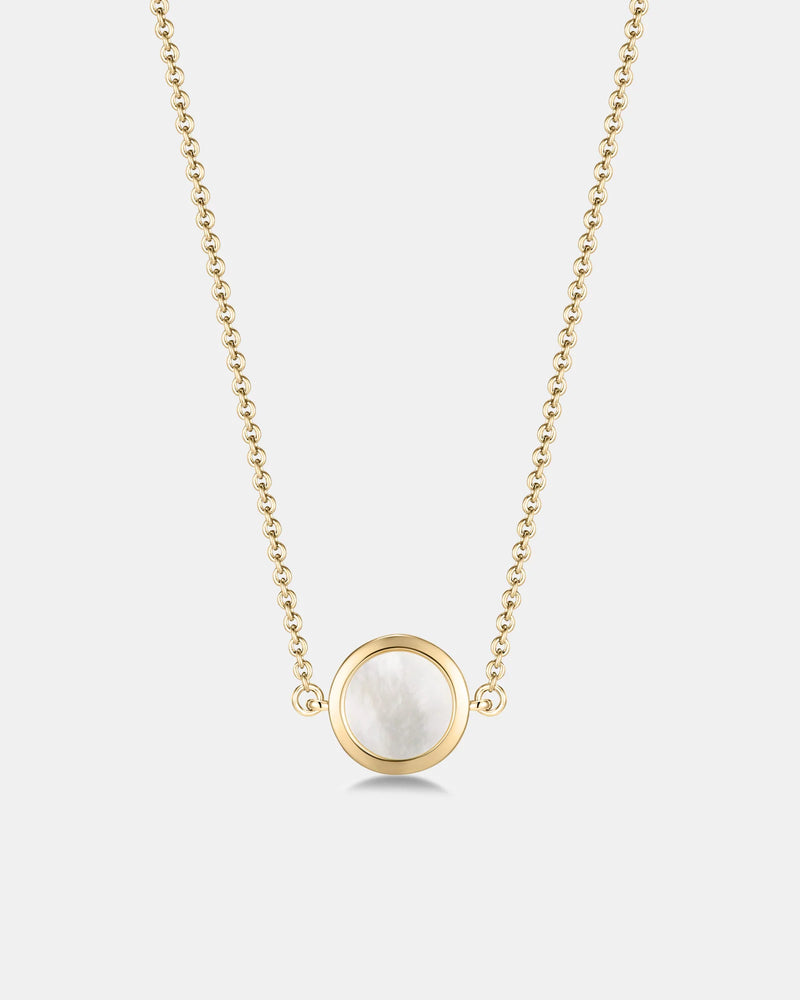 Mestige Solana Pearl Gold Necklace