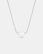 Mestige Fiji Necklace W Shell Pearl Silver Necklace