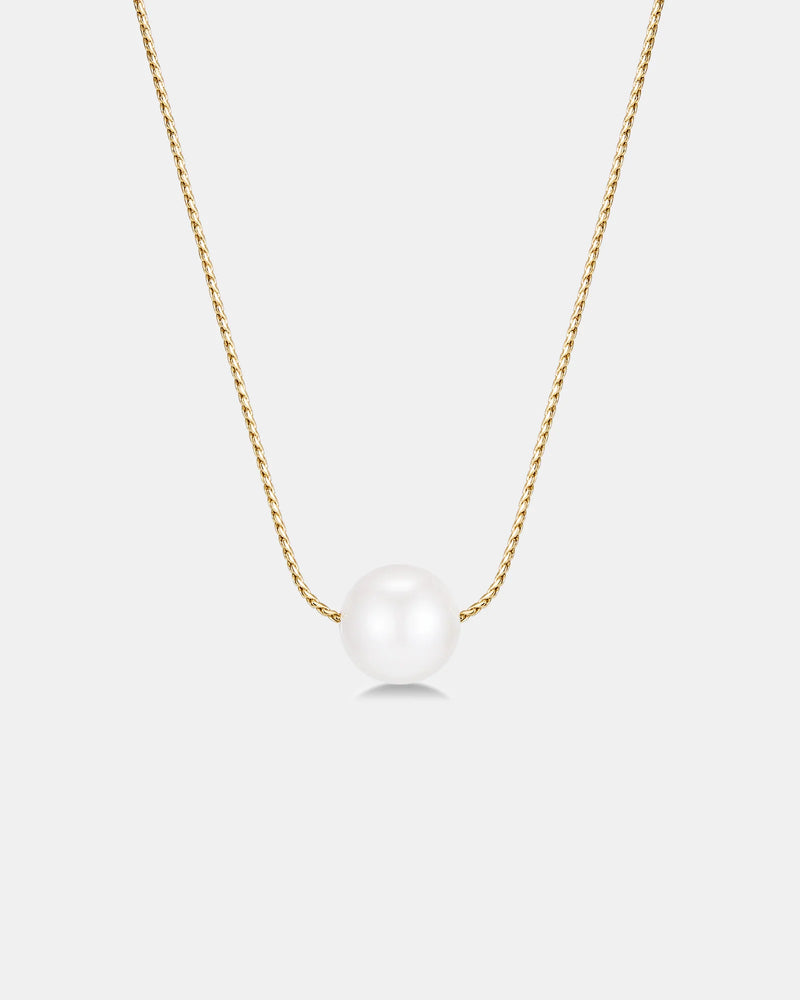 Mestige Fiji Necklace W Shell Pearl Gold Necklace
