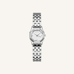 Rosefield The Gemme White Dial Silver Watch