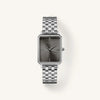 Rosefeild The Octagon Stainless Steel Grey Dial  Watch