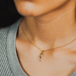 Buckley Two Tone Tide Necklace