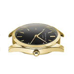 Rosefield The Ace Blk Dial Gold Watch