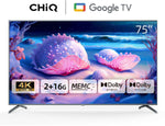 CHiQ 75 Inch UHD Android 4K UHD TV U75F8TG