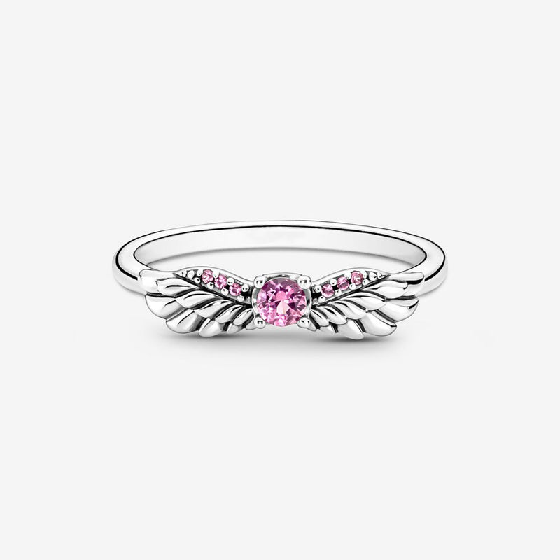 Pandora Sparkling Angel Wings & Heart Charm