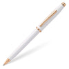 Cross Century II Pearlescent White Lacquer Ballpoint Pen