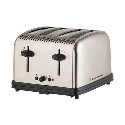 Russell Hobbs Classic Slice Toaster Brushed RHT14BRU – Prouds Fiji