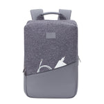 Rivacase Grey Macbook Pro And Ultrabook Backpack 15.6" / 6