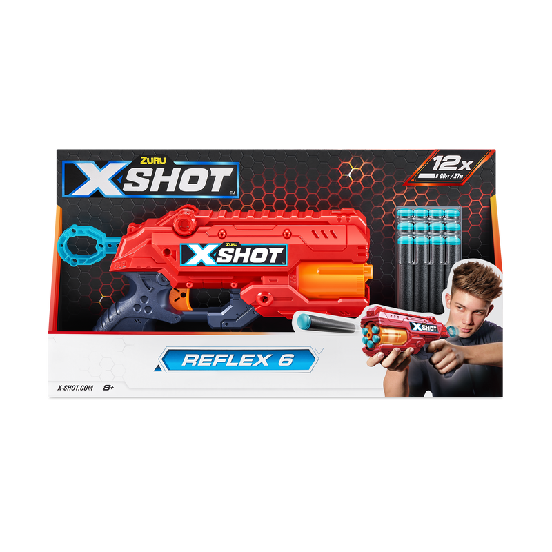 WT X-Shot Excel Reflex 6 (12Darts)