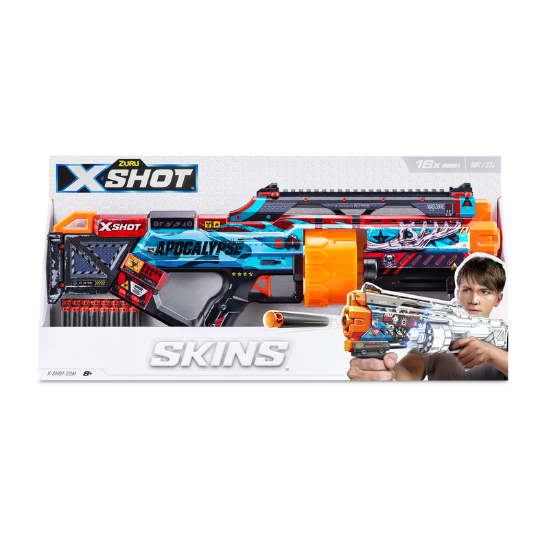 WT X-Shot Skins Last Stand (16 Darts)  Asst