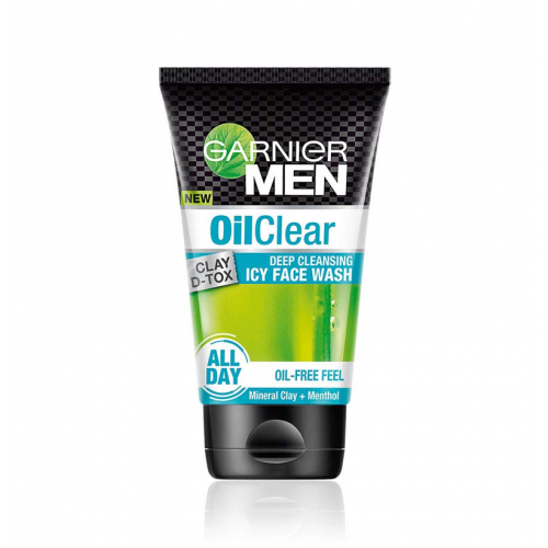 Garnier Men Oil Clear Deep Cleansing Face Wash 100ml