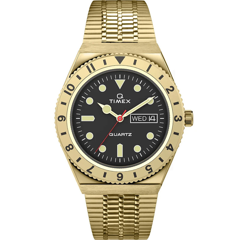 Timex gold watch sales