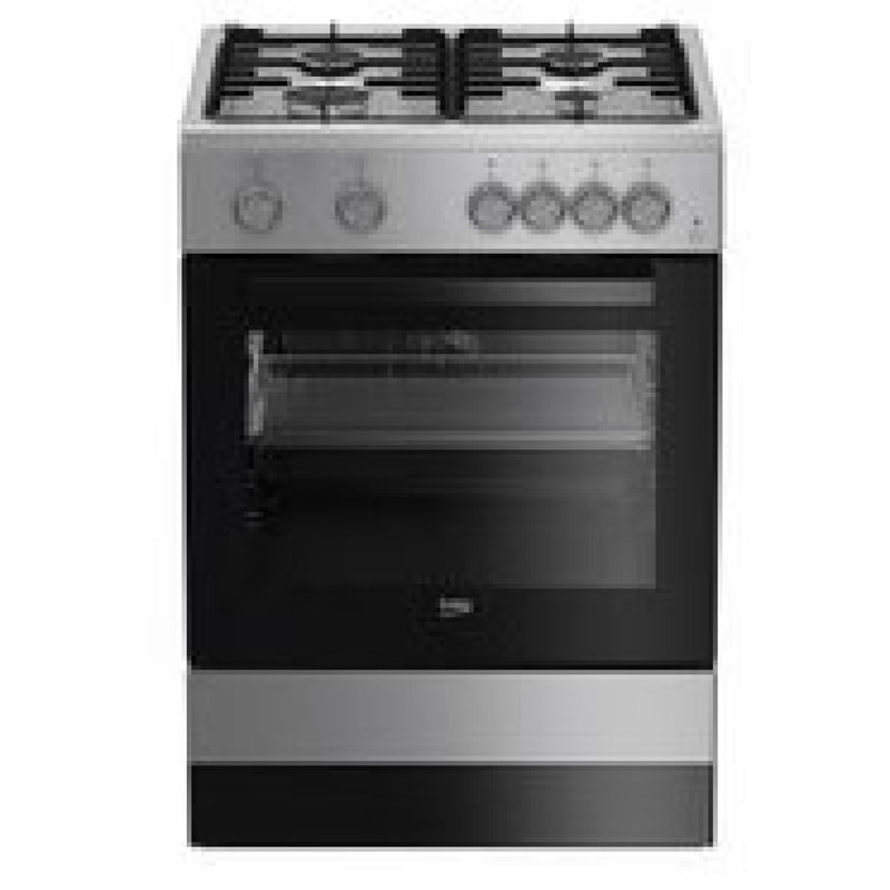 Beko 60cm Gas Cooker W Electric Grill FSG62110DSCS