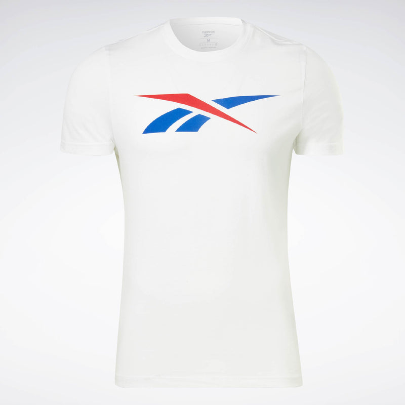 Reebok Gs Vector Tee White/Vector Red/Vector Blue