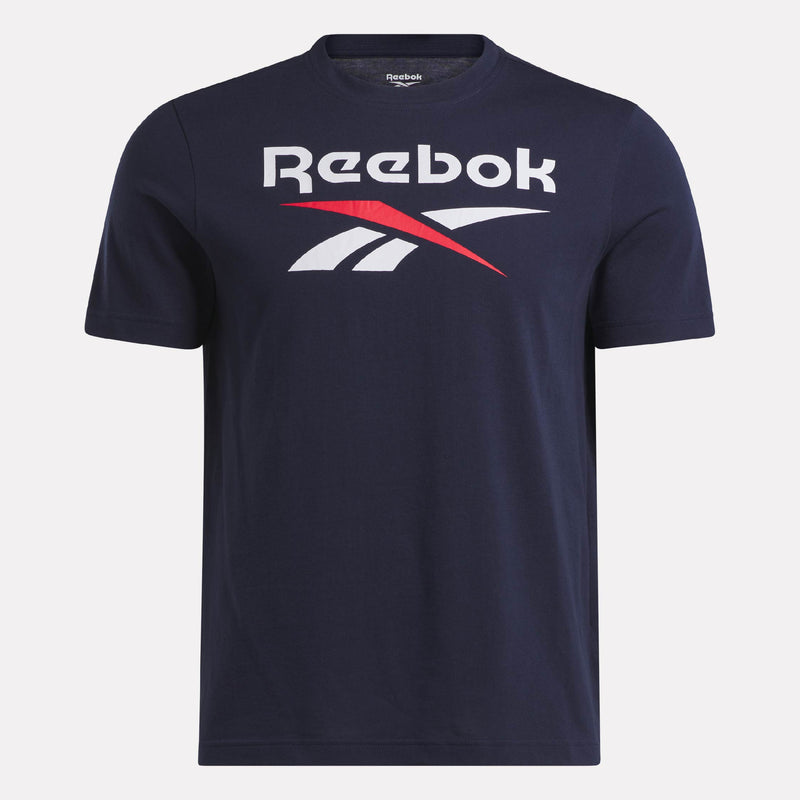 Reebok Id Stacked Logo T-Shirt Vector