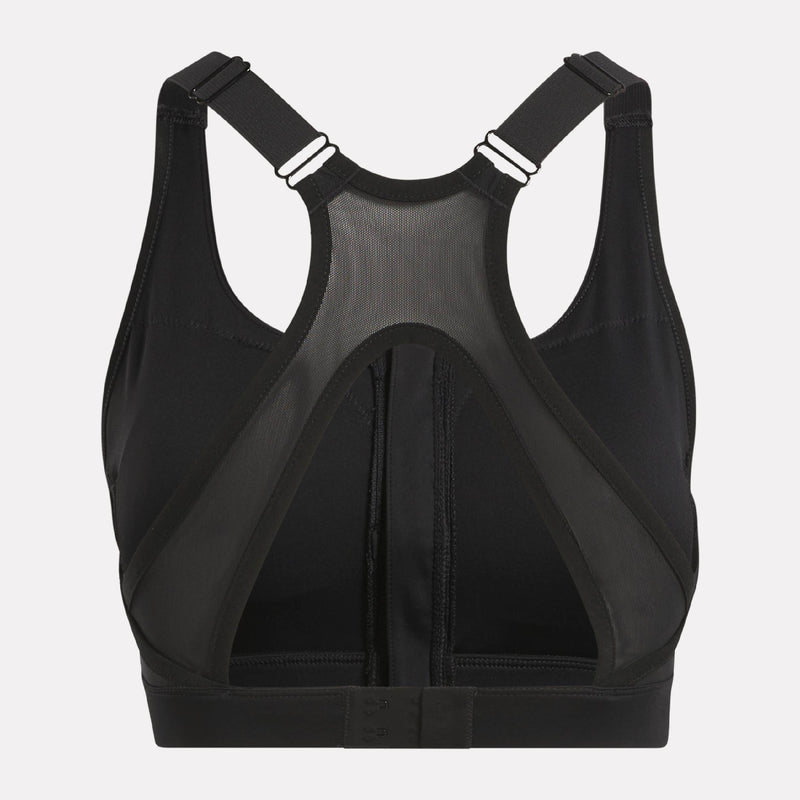 Reebok Lux Front-Zip High Impact Bra