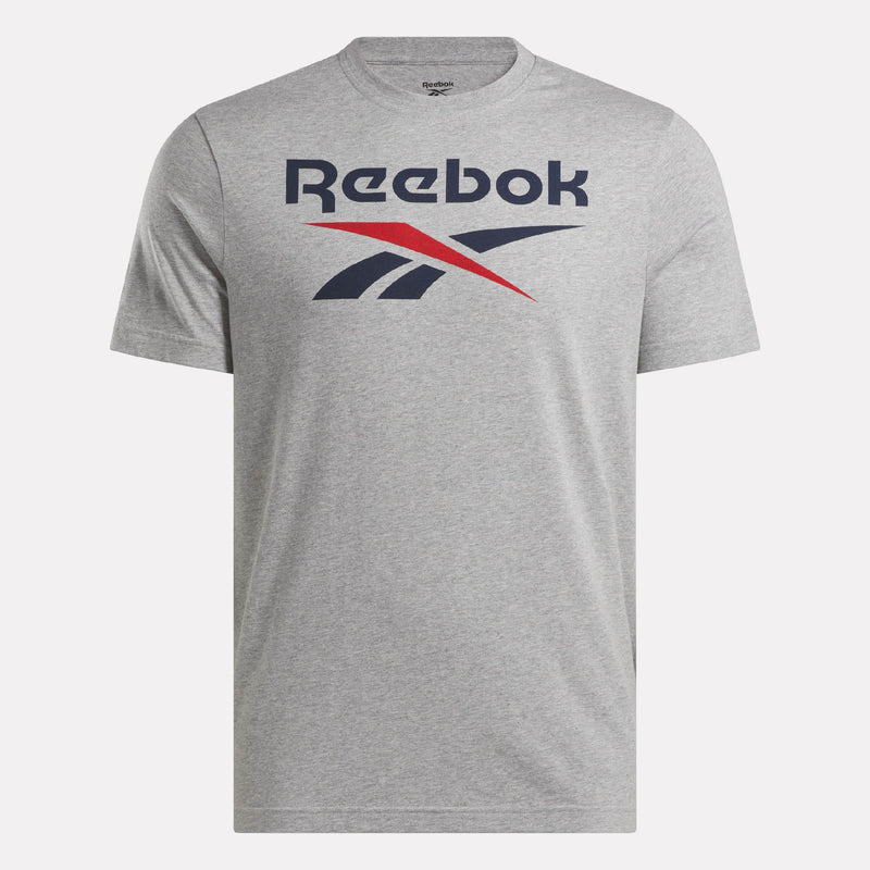 Reebok Id Stacked Logo T-Shirt