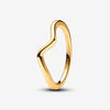 Pandora Wave 14k gold-plated ring