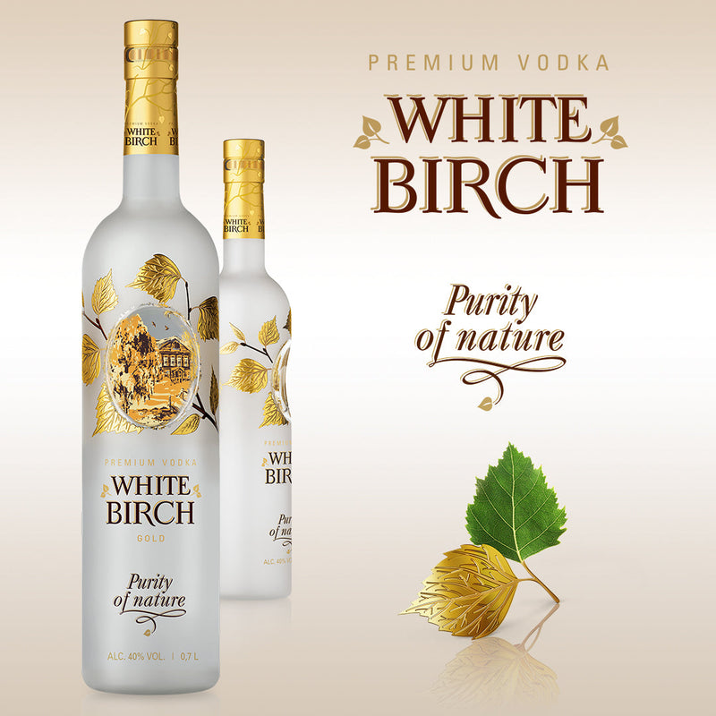 White Birch Gold Vodka 1L