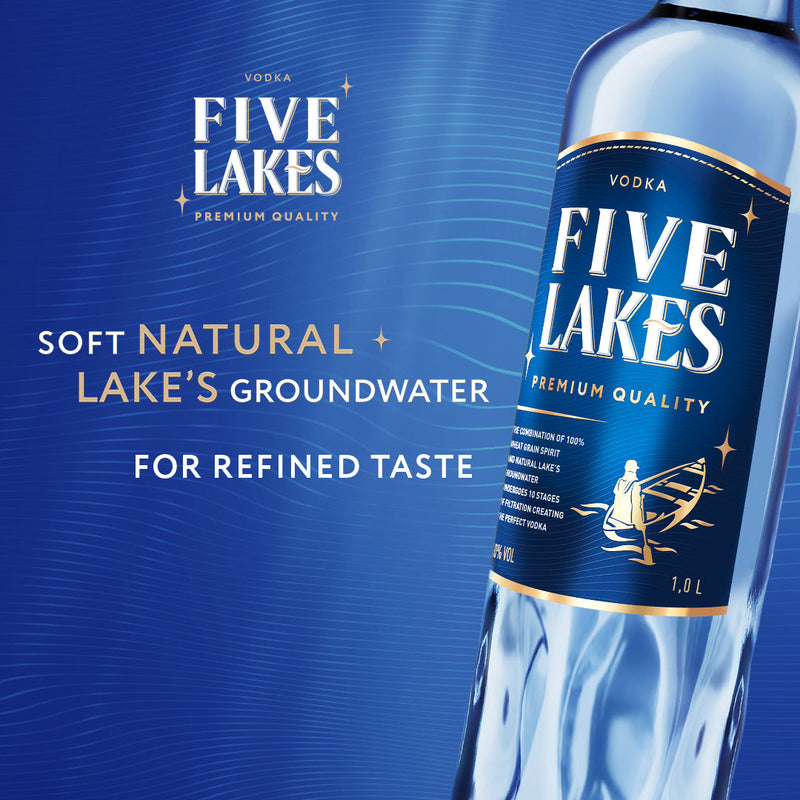 Five Lakes Vodka 1L