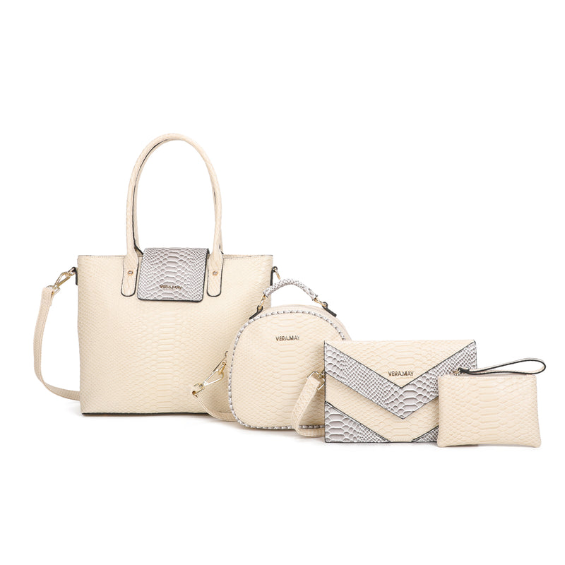 VEGAN FASHION BAG SET OF 4