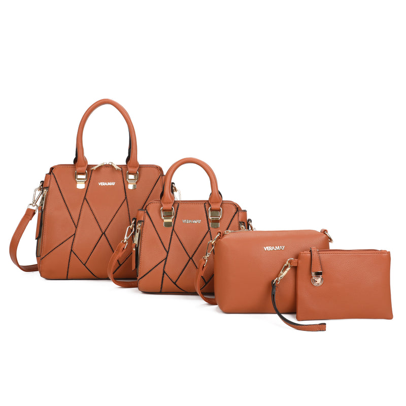 Vera May Vegan Fashion Bag Set of 4