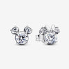 Pandora Sterling Silver Disney Mickey & Mini Silhouette Charm