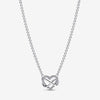 Pandora 14k Gold Plated Infinity Heart Necklace