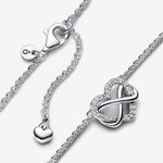 Pandora 14k Gold Plated Infinity Heart Necklace