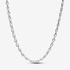 Pandora Figure of 8 chain link sterling silver necklace