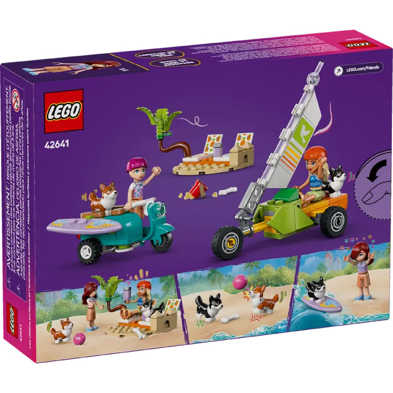 LEGO FRIENDS Surfing Dogs and Scooter Adventure