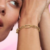 Pandora ME 14k Gold-plated link bracelet