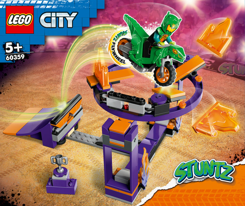 Lego City Stuntz Dunk Stunt Ramp Challenge