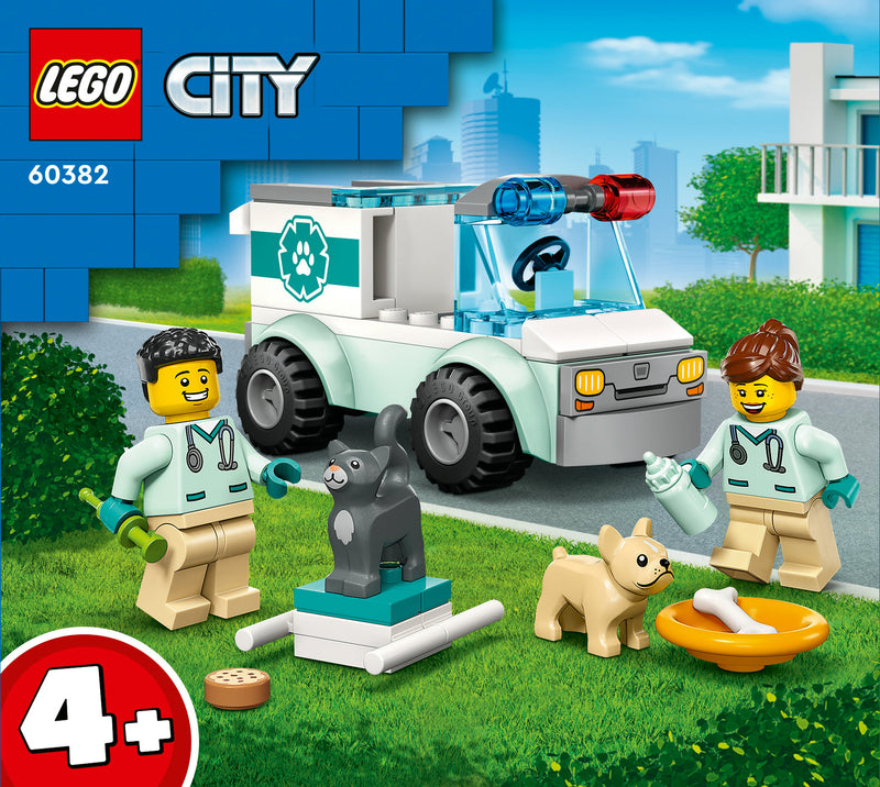 Lego City Great Vehicles Vet Van Rescue