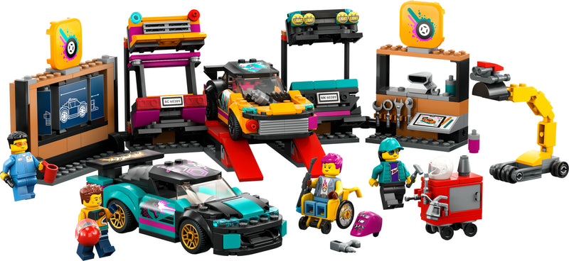 Lego City Great Vehicles Custom Car Garage
